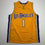 Autographed/Signed Jordan Farmar Los Angeles Yellow Basketball Jersey Upper Deck UDA COA