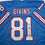 Autographed/Signed Ernest Givins Houston Blue Football Jersey JSA COA