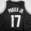 Autographed/Signed Michael Porter Jr Brooklyn Black Basketball Jersey JSA COA