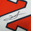 Autographed/Signed Clinton Portis Denver Current Orange Football Jersey JSA COA