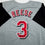 Autographed/Signed Pokey Reese Cincinnati Grey Baseball Jersey Beckett BAS COA