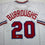 Autographed/Signed Jeff Burroughs Texas White Baseball Jersey Beckett BAS COA