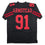Autographed/Signed Arik Armstead San Francisco Black Football Jersey Beckett BAS COA