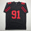 Autographed/Signed Arik Armstead San Francisco Black Football Jersey Beckett BAS COA