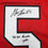 Framed Autographed/Signed Garrison Hearst 35x39 3232 Yards Georgia Red College Football Jersey Beckett BAS COA
