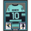 Framed Autographed/Signed Matty Beniers 35x39 Seattle Kraken Blue Authentic Hockey Jersey Fanatics COA