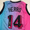 Autographed/Signed Tyler Herro Miami Vice Basketball Jersey JSA COA