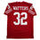 Autographed/Signed Ricky Watters San Francisco Red Football Jersey JSA COA