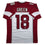 Autographed/Signed AJ Green Arizona White Football Jersey Beckett BAS COA