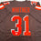 Autographed/Signed Donte Whitner Cleveland Brown Football Jersey Beckett BAS COA