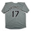 Autographed/Signed Sam Antonacci Chicago Grey Baseball Jersey Beckett BAS COA