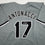 Autographed/Signed Sam Antonacci Chicago Grey Baseball Jersey Beckett BAS COA