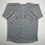 Autographed/Signed Sam Antonacci Chicago Grey Baseball Jersey Beckett BAS COA