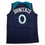 Autographed/Signed Donte Divincenzo Minnesota Blue Basketball Jersey Beckett BAS COA