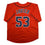 Autographed/Signed Cristian Javier Houston Orange Baseball Jersey Beckett BAS COA