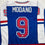 Autographed/Signed Mike Modano Team USA Blue Hockey Jersey Beckett BAS COA