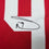 Autographed/Signed Donte Whitner Ohio State Red College Football Jersey Beckett BAS COA