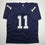 Autographed/Signed Abdul Carter Penn State Blue College Football Jersey Beckett BAS COA