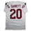 Autographed/Signed Mike Garrett Heisman 65 USC Southern Cal White College Football Jersey Beckett BAS COA