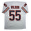 Autographed/Signed Otis Wilson Chicago White Football Jersey Beckett BAS COA
