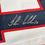 Autographed/Signed John LeClair United States Team USA White Hockey Jersey Beckett BAS COA