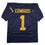 Autographed/Signed Braylon Edwards Michigan Blue College Football Jersey Beckett BAS COA