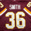 Autographed/Signed Timmy Smith Washington Maroon Football Jersey Beckett BAS COA