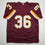 Autographed/Signed Timmy Smith Washington Maroon Football Jersey Beckett BAS COA