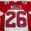 Autographed/Signed Chris Beanie Wells Arizona White Football Jersey PSA/DNA COA