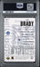 Graded 2000 UD Black Diamond Tom Brady #126 Rookie RC Football Card PSA 8 NM-MT