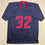 Autographed/Signed David Montgomery Houston Blue Alternate Football Jersey Beckett BAS COA