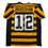 Autographed/Signed Terry Bradshaw Pittsburgh Bumble Bee Football Jersey Beckett BAS COA