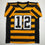 Autographed/Signed Terry Bradshaw Pittsburgh Bumble Bee Football Jersey Beckett BAS COA