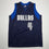 Autographed/Signed Caron Butler Dallas Blue Basketball Jersey Beckett BAS COA