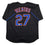 Autographed/Signed Mark Vientos New York Black Baseball Jersey Beckett BAS COA