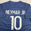 Autographed/Signed Neymar Jr. PSG Paris Saint-Germain Blue Soccer Futbol Jersey Beckett BAS COA
