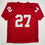 Autographed/Signed Irving Fryar "Scoring Explosion" Nebraska Red College Football Jersey Beckett BAS COA