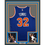 Framed Autographed/Signed Karl-Anthony Towns 35x39 New York Knicks Blue Authentic Basketball Jersey Fanatics COA