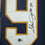 Autographed/Signed Steven Jackson St. Louis Dark Blue Football Jersey Beckett BAS COA