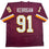 Autographed/Signed Ryan Kerrigan Washington Maroon Football Jersey JSA COA
