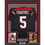 Framed Autographed/Signed Michael Crabtree 35x39 Texas Tech Black College Football Jersey JSA COA