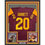 Framed Autographed/Signed Mike Garrett 35x39 Heisman 65 USC Southern Cal Red College Football Jersey JSA COA