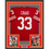 Framed Autographed/Signed Roger Craig 35x39 San Francisco Red Football Jersey JSA COA
