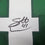 Framed Autographed/Signed Scott Wedgewood 35x39 Colorado Green St. Patrick's Day Hockey Jersey Beckett BAS COA