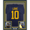 Framed Autographed/Signed Jordan Love 35x39 Green Bay Blue Retro Football Jersey Beckett BAS COA