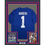 Framed Autographed/Signed Malik Nabers 35x39 New York Giants Blue Authentic Football Jersey Fanatics COA