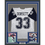 Framed Autographed/Signed Tony Dorsett 35x39 Dallas White Color Rush Football Jersey JSA COA