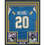 Framed Autographed/Signed Natrone Means 35x39 Los Angeles San Diego Powder Blue Football Jersey Beckett BAS COA