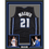 Framed Autographed/Signed Moritz Moe Wagner 35x39 Orlando Black Basketball Jersey Pristine PA COA