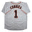 Autographed/Signed Carlos Correa Houston White Baseball Jersey Beckett BAS COA